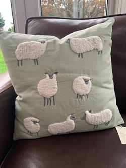Sheep Embroidered