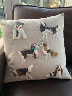 Dogs Embroidered